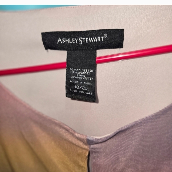 🍁🍂Ashley stewart Ombre Blouse Size 18/20 - Picture 2 of 3